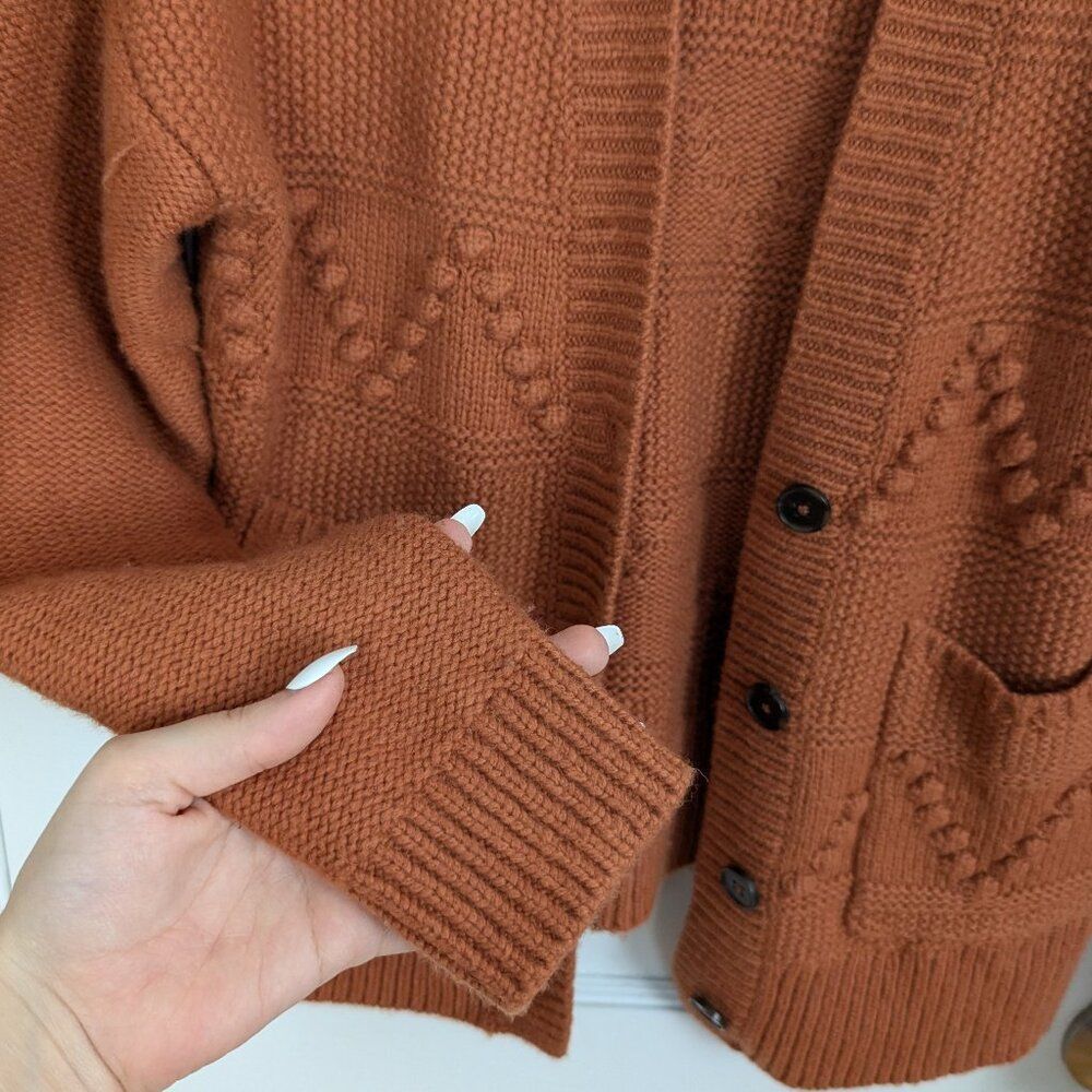 Madewell | Zig Zag Bobble Button Front Cardigan S… - image 6